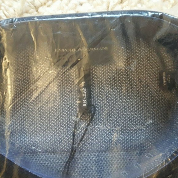 Emporio Armani Smart Collar Shirt Regular Fit 6g1c - Picture 4 of 4